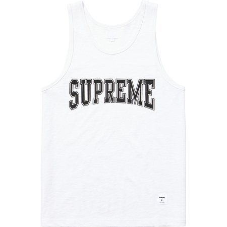 【超搶手】全新正品 2015 春夏最新 Supreme Collegiate Tank Top 字體 背心 M L XL