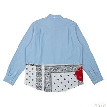 【日貨代購CITY】2019SS VISVIM LUNGTA SHIRT L/S SUN 太陽 刺繡 襯衫 藍色 現貨