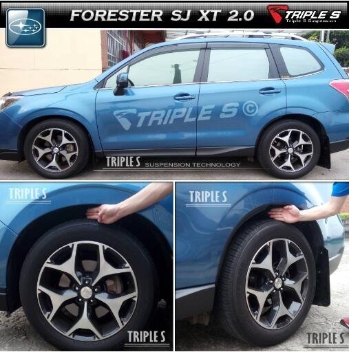 【酷熊】Triple S(TS)短彈簧SUBARU FORESTER SJ XT 2.0   可搭配KYB Bilstein 避震器