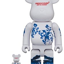 【日貨代購CITY】BE@RBRICK UNDERCOVER CERAMIC UF 庫柏力克 公仔 青花瓷 500%現貨