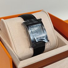 「活動促銷價」全新 愛馬仕 Heure H腕錶 34mm 機械 自動錶 男錶 黑色 鈦金屬