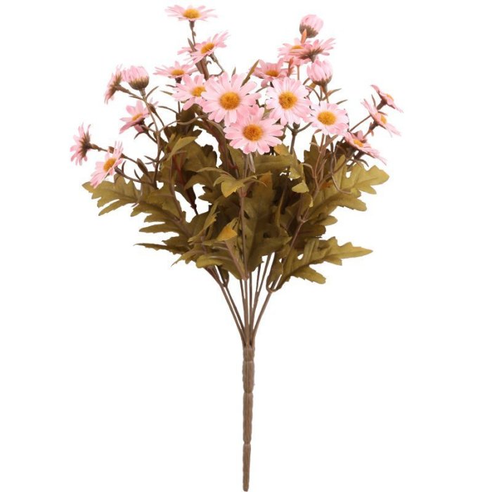 莫蘭迪小雛菊仿真花束假花干花客廳餐桌花藝擺設裝飾拍,特價