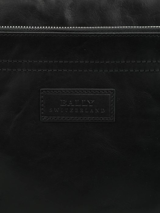 [全新真品代購-SALE!] BALLY 織帶背帶 雙層設計 側背包 / 郵差包