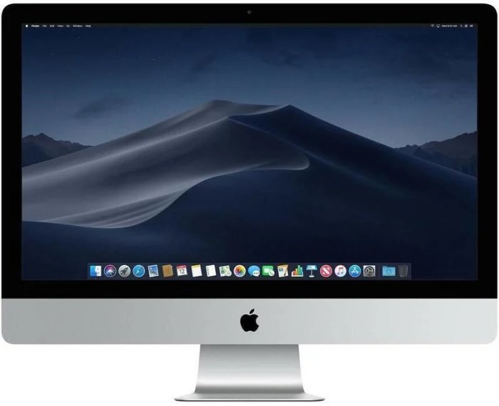 Apple iMAC 27、2019、6核、i5-9600K、8G獨顯、32G、2T+2T、藍牙鍵盤+滑鼠Mac+Win