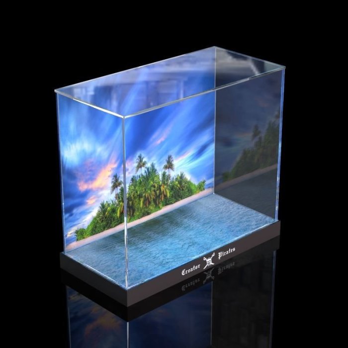 亞克力展示盒適用樂高31109海盜船三合一透明收納盒防塵~特價~美家小鋪·特價