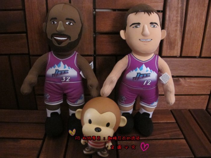 nbaぬいぐるみ Karl Malone John Stockton - スポーツ