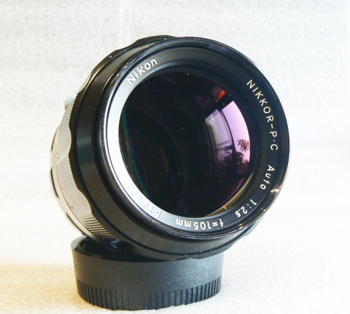 【悠悠山河】近新品 正版阿富汗少女鏡 Nikon NIKKOR-P.C Auto 105mm F2.5 鏡片完美無霉無霧