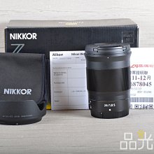 【品光數位】NIKON Z 24mm F1.8 S 公司貨 #124209T