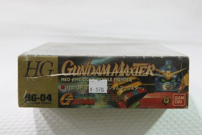 【統一模型玩具店】BAN DAI百代《機動戰士 /鋼彈戰士 "GUNDAM MAXTER"》1:100 # HG- 04