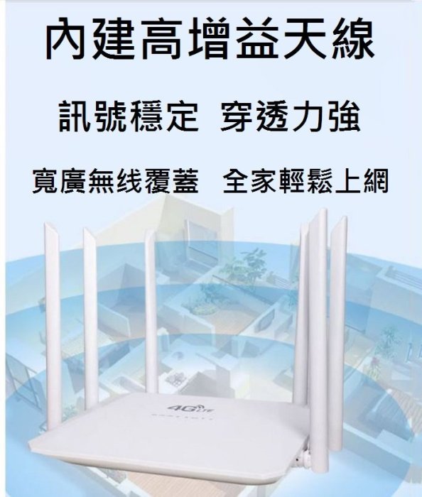 【山藝良品】4G LTE插卡路由器wifi無線分享器支援五大電訊全頻段插卡即用聯發科晶片製造取代華為無需設定歡迎面交