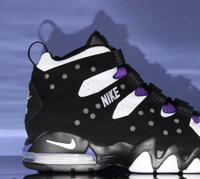 NIKE AIR MAX2 CB '94 OG 黑白紫 太陽隊配色fq8233-001。太陽選物社