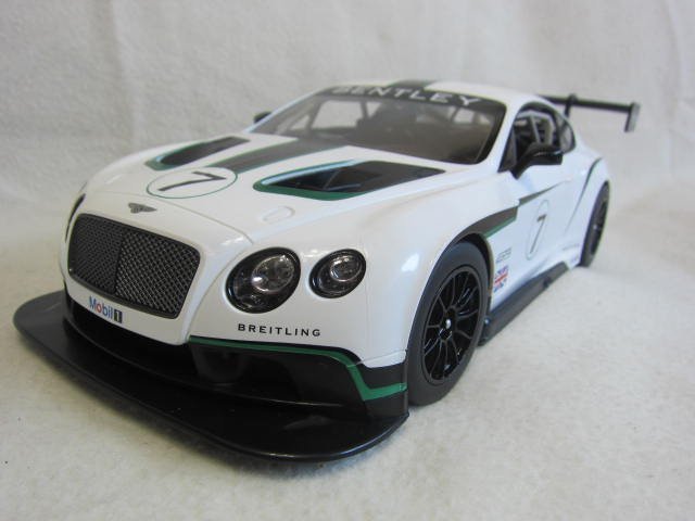 【KENTIM 玩具城】1:14全新賓利BENTLEY CONTINENTAL GT3空力賽車授權RASTAR遙控車