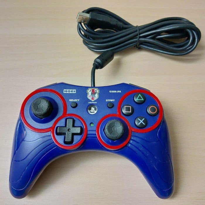 PS3 Hori Football Controller Pro.3 JFA 限定有線手把