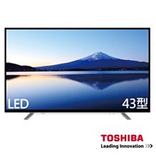 詢價優惠! TOSHIBA 東芝 43吋 液晶顯示器+視訊盒 43L2686T + T2016B  高畫質相容