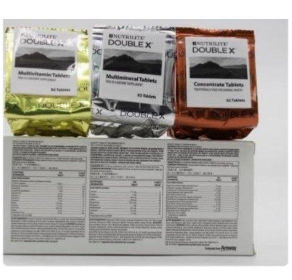 美美專營 安麗紐崔萊 Double X 蔬果綜合營養片(補充包) 安麗綜合維他命營養片 正品保證
