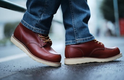 【紐約范特西】現貨 Red Wing Heritage 6''Classic Moc 8875 日本限定 男款皮革工裝靴