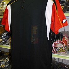 貳拾肆棒球- 日本SSK短袖兩扣式練習衣/新款/黑