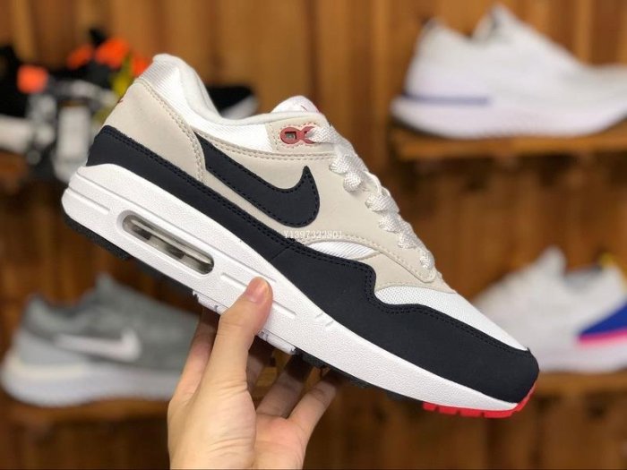 Nike Air Max1 OG 30 黑白 經典 氣墊 休閒運動慢跑鞋 908375-104 男女鞋