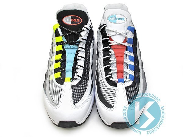 2020 NIKE AIR MAX 95 QS GREEDY 2.0 白彩虹七彩鴛鴦atmos CJ0589-001