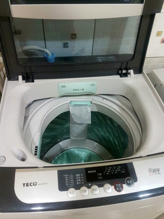 【大邁家電】東元 W1038FW-停產 (改W1039FW) 定頻洗衣機〈下訂前請先詢問有沒有貨〉產品全新原廠保固未拆封