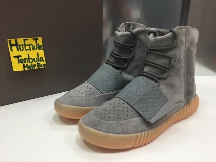 adidas Yeezy 750 Grey Gum BB1840 灰 麂皮 夜光 高筒 現貨 us10.5