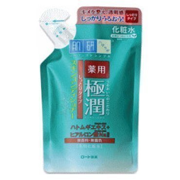 *魅力十足* ROHTO 肌研 極潤 健康化妝水 170ml 補充包