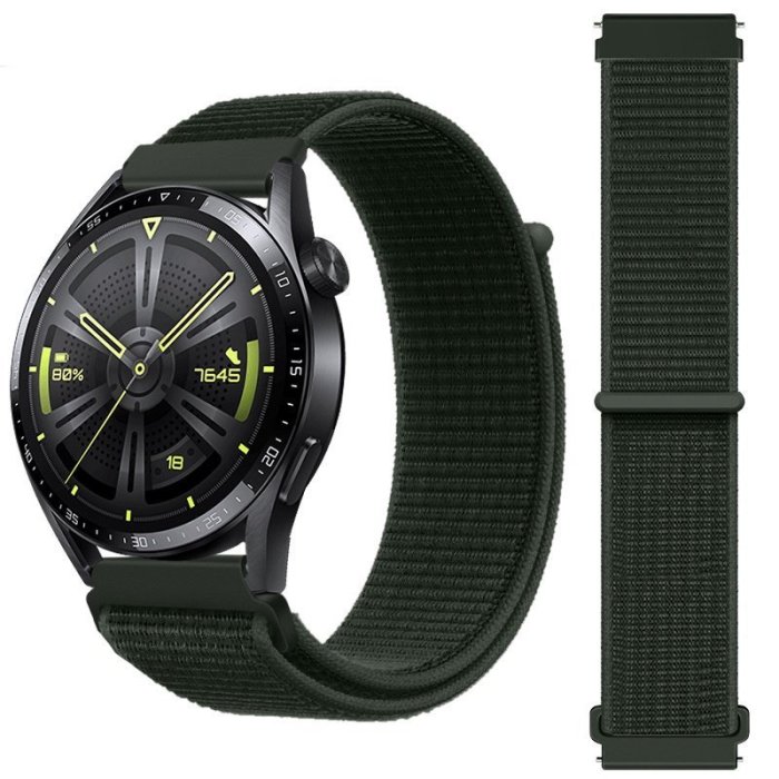 適用於 Samsung Galaxy watch 4 Active2 / Huawei GT 2 3 pro / 尼龍透-奇點家居