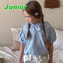JS~JM ♥上衣(天空藍) BANANA J-2 24夏季 BAJ240426-110『韓爸有衣正韓國童裝』~預購
