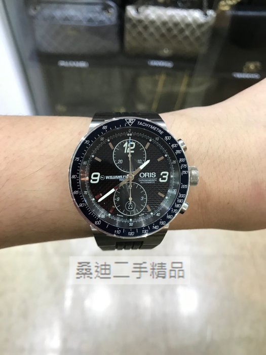 ORIS Williams F1 Team Lefty Limited Edition  全球限量第2401號 自動上鍊