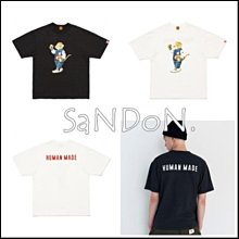 SaNDoN x『HUMAN MADE』自留可愛老虎橄欖球員竹節復古色短TEE 230923