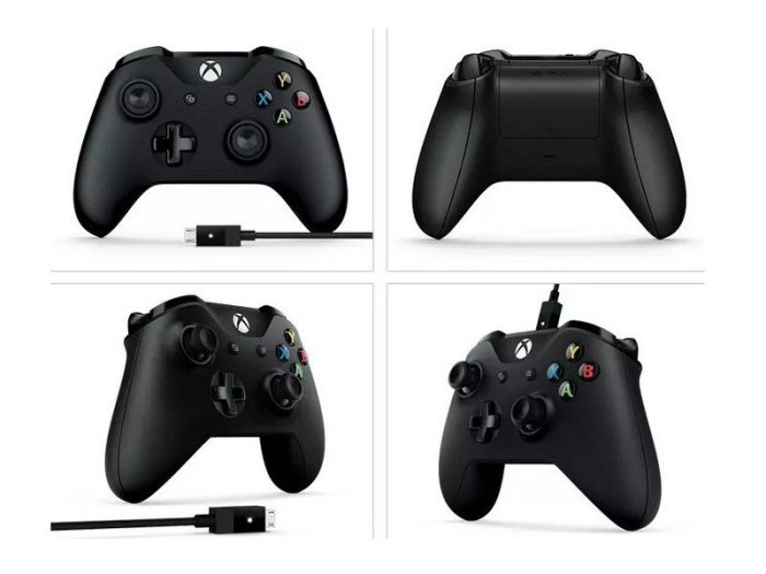 XBOX ONE X 藍芽無線控制器/原廠無線手把/原廠控制器 附USB充電線 黑色/白色 全新盒裝 桃園《蝦米小鋪》