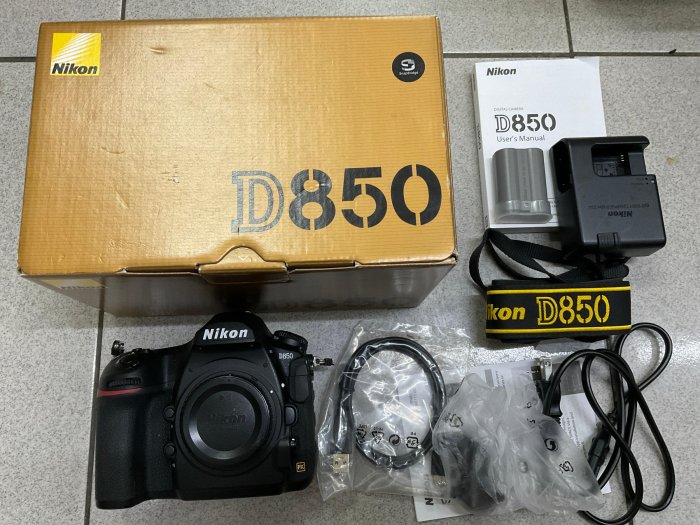 [保固一年][高雄明豐] 96新 Nikon D850 快門次78x 便宜賣 d500 d750 d810 d780 [D1185]