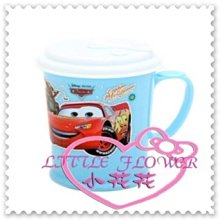 ♥小花花日本精品♥Hello Kitty  cars 閃電麥昆 塑膠可握式有蓋水杯  茶杯  33001807