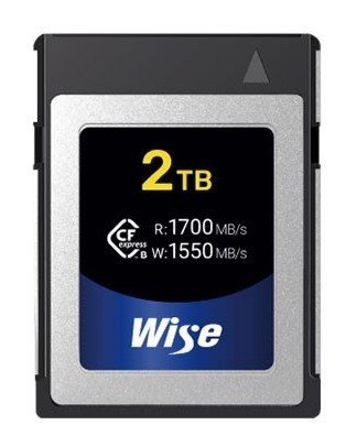 裕拓 Wise CFexpress Type B 2TB 記憶卡〔1700MB/s〕 CFX-B2048 公司貨