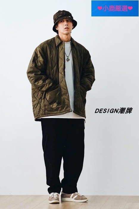 ❤小鹿優選❤BEAMS SSZ 21AW UNDERSTAND日系寬松內膽夾克棉服外套cityboy