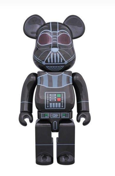 全新 Bearbrick 400% 星際大戰 Star Wars 黑武士 Darth Vader