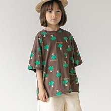 S~XL ♥上衣(棕色) APFEL-2 24夏季 APF240430-064『韓爸有衣正韓國童裝』~預購