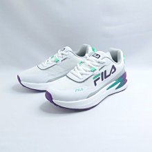 FILA 運動鞋 女慢跑鞋 5J310X119 白灰綠紫【iSport愛運動】