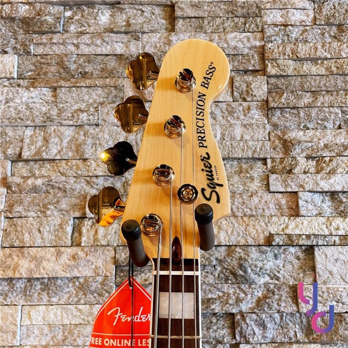 【Squier 40週年絕美限量】分期贈千元配件 40th Anniversary P Bass 藍金色 電 貝斯