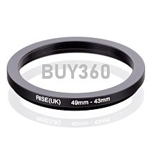 W182-0426 for 優質金屬濾鏡轉接環 大轉小 倒接環 49mm-43mm轉接圈