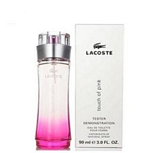 《小平頭香水店》LACOSTE 粉紅觸感 女性淡香水 90MLTESTER