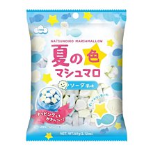 +東瀛go+ EIWA 伊華棉花糖 蘇打風味棉花糖 60g 蘇打風味 海洋風造型棉花糖 期間限定 迷你棉花糖 日本原裝