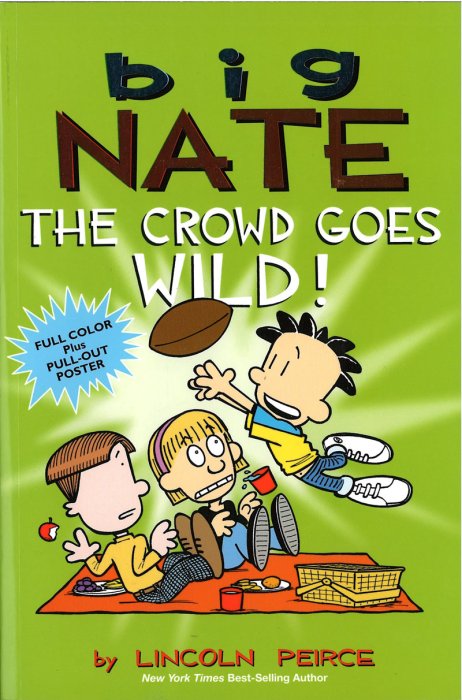 ＊小貝比的家＊BIG NATE THE CROWN GOES WILD!大頭尼/平裝/7-12歲