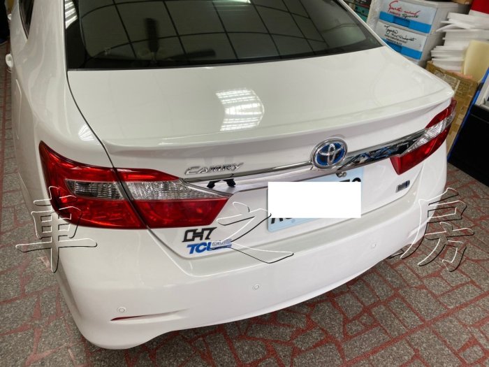 (車之房)TOYOTA 2012 七代 7.5代 New Camry Hybrid 尾翼 壓尾