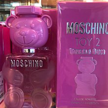 香水倉庫～MOSCHINO泡泡熊女性淡香水100ml(單瓶特價1380元）免運費