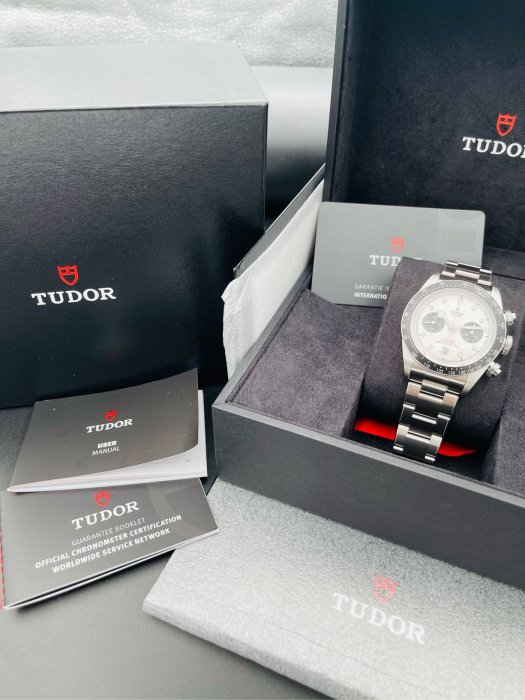 TUDOR 帝舵 Heritage Black Bay Chrono 79360N 碧灣 計時碼錶 白熊貓，MT5813自製機芯 自動上鍊 41mm