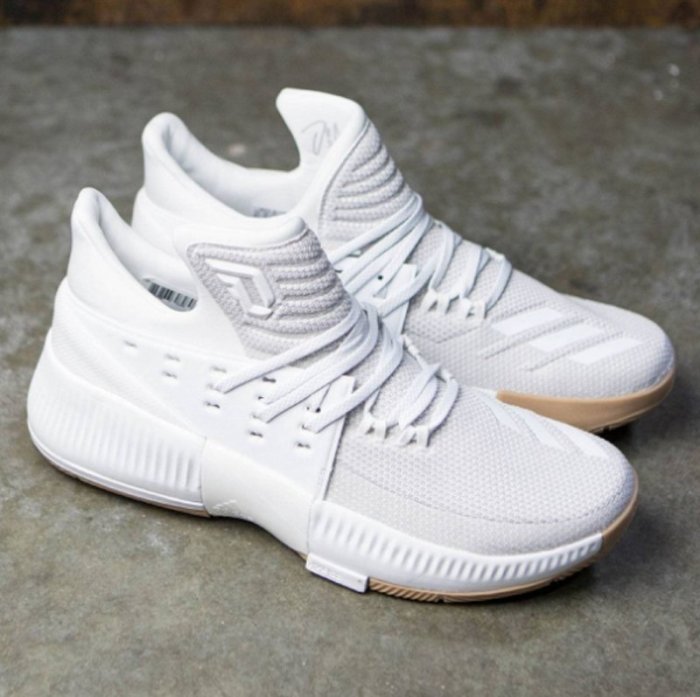 南◇現貨 adidas D Lillard 3 BW0323 籃球鞋 愛迪達 里拉德 絕殺 拓荒者 全白色 3代