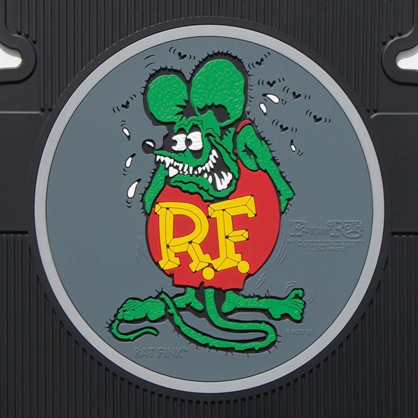 (I LOVE樂多)通用款RAT FINK RF MOONEYES立體圖案車用地墊 踏墊 HOT ROD old school與眾不同的好選擇