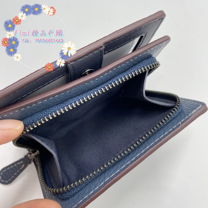 Aimi精品代購 Coach CF251 蔻馳新款Snoopy史努比女士對折短夾 零錢包 附購證 商品吊牌標籤