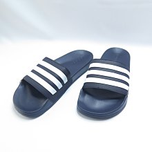 ADIDAS ADILETTE SHOWER 男款 拖鞋 大尺碼 GZ5920 深藍【iSport愛運動】